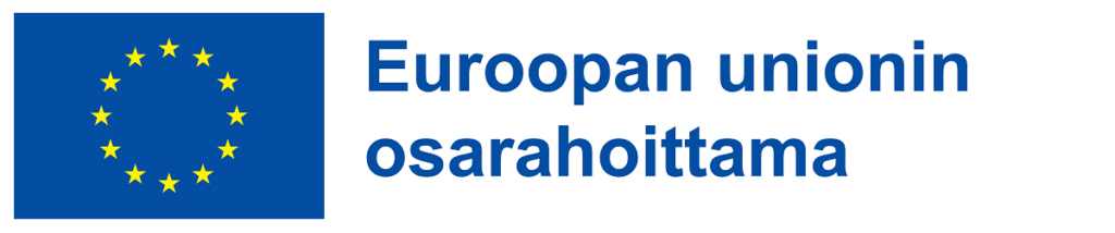 Euroopan unioinin osarahoittama logo.